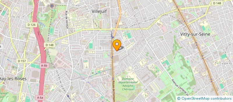 localisation de l'entreprise MADAME XUAN HO-THI  VILLEJUIF