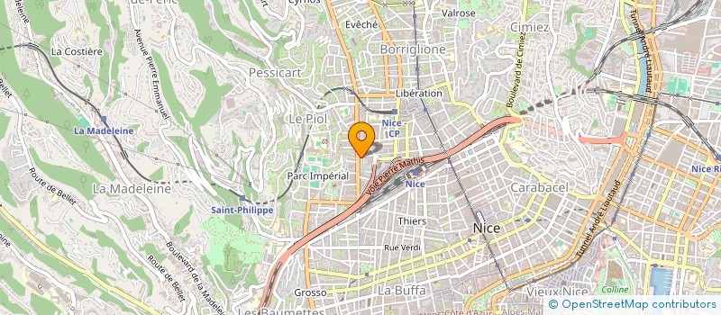 localisation de l'entreprise MADAME XUAN LE  NICE