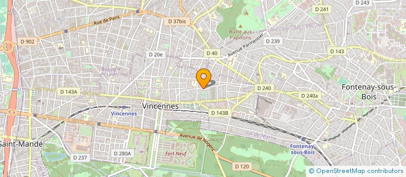 localisation de l'entreprise MADAME XUAN LI à VINCENNES