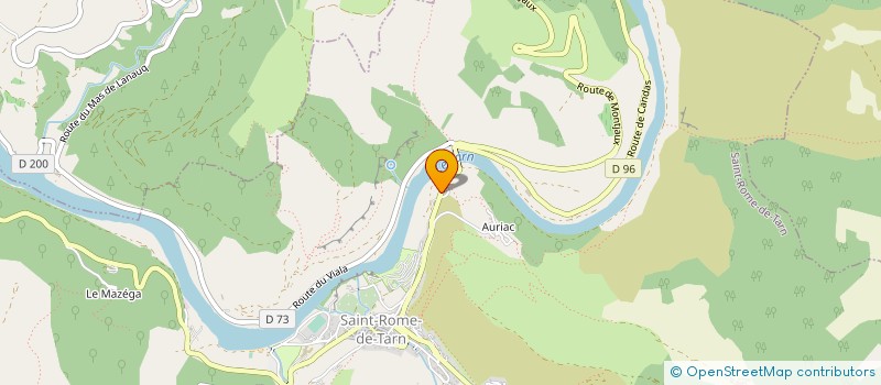 localisation de l'entreprise MADAME XUANE SALMON  SAINT-ROME-DE-TARN