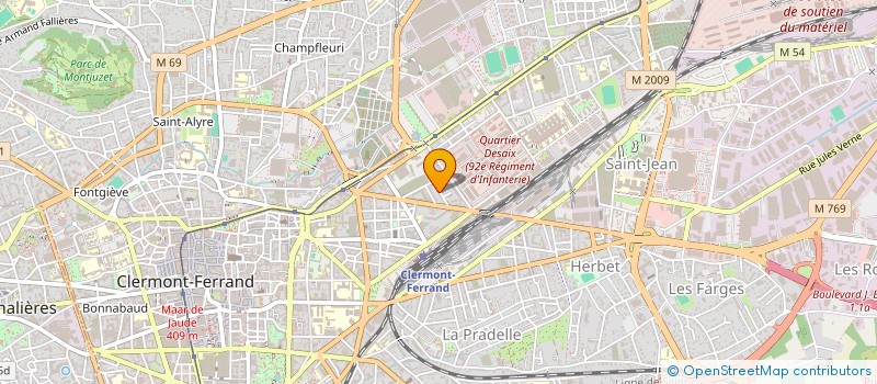 localisation de l'entreprise MADAME XUE LI  CLERMONT-FERRAND