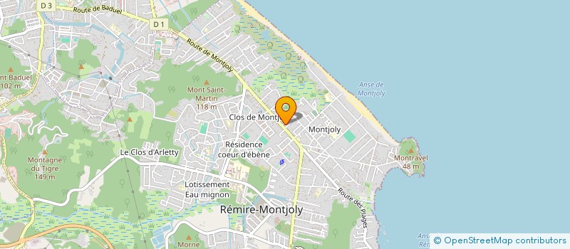 localisation de l'entreprise MADAME XUEHUI JIN à REMIRE-MONTJOLY