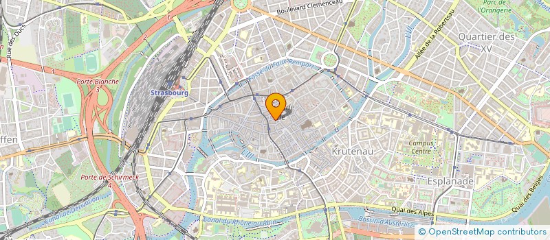 localisation de l'entreprise MADAME XUEJIAO KUANG à STRASBOURG