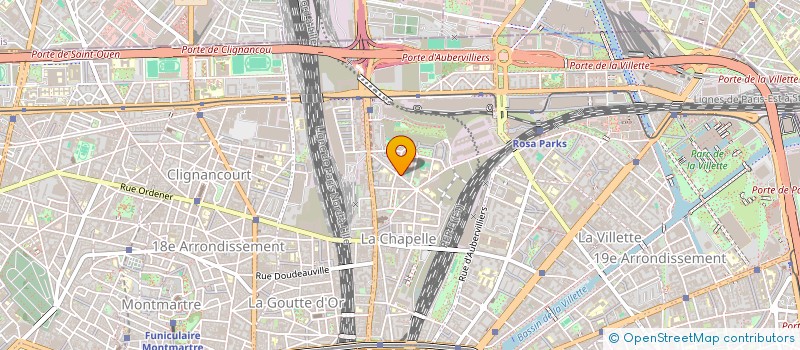 localisation de l'entreprise MADAME XUWEI ZHU  PARIS