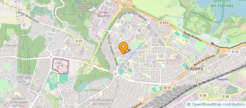 localisation de l'entreprise MADAME XXX AYSHA SULTANA à TRAPPES