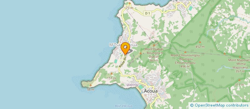 localisation de l'entreprise MADAME XXX BIBI ABIBA  ACOUA