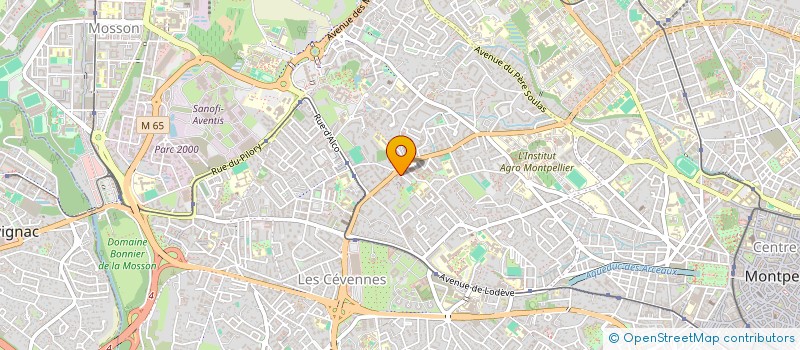 localisation de l'entreprise MADAME XXX DONA R MOUSSELIE à MONTPELLIER