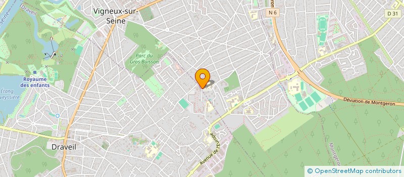 localisation de l'entreprise MADAME XXX EWEMBE IMPOFO à VIGNEUX-SUR-SEINE