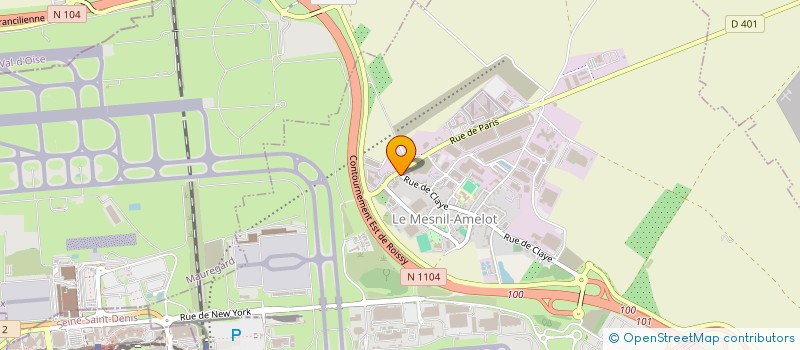localisation de l'entreprise MADAME Y COCHOIS à LE MESNIL-AMELOT