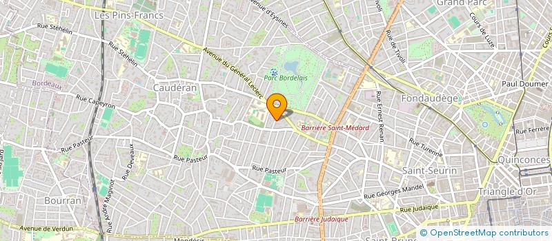 localisation de l'entreprise MADAME Y GUIHOT à BORDEAUX