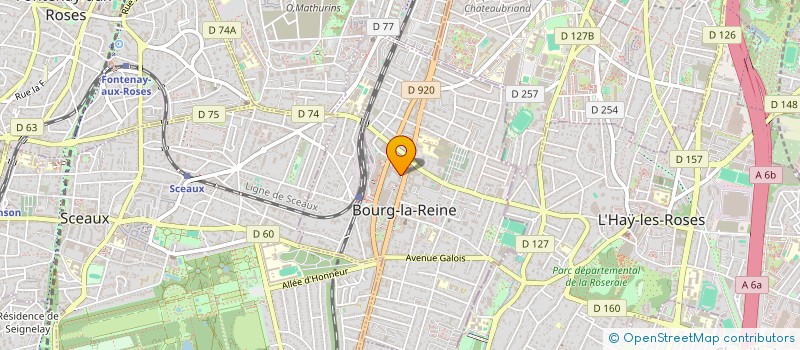 localisation de l'entreprise MADAME Y TRANG TISBA à BOURG-LA-REINE