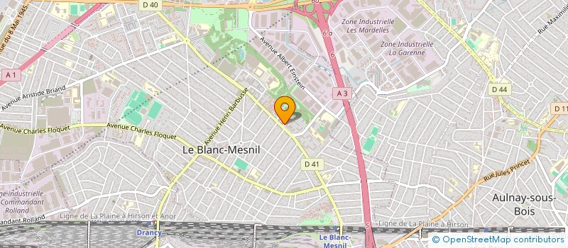 localisation de l'entreprise MADAME YA SIDONIE KPANGNI à LE BLANC-MESNIL