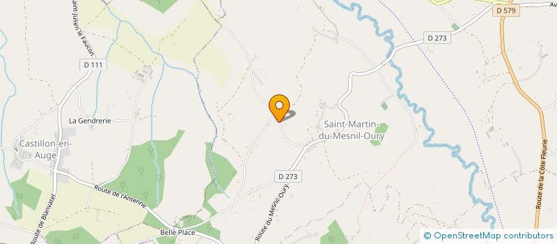 localisation de l'entreprise MADAME YABA SEKA  MEZIDON VALLEE D'AUGE