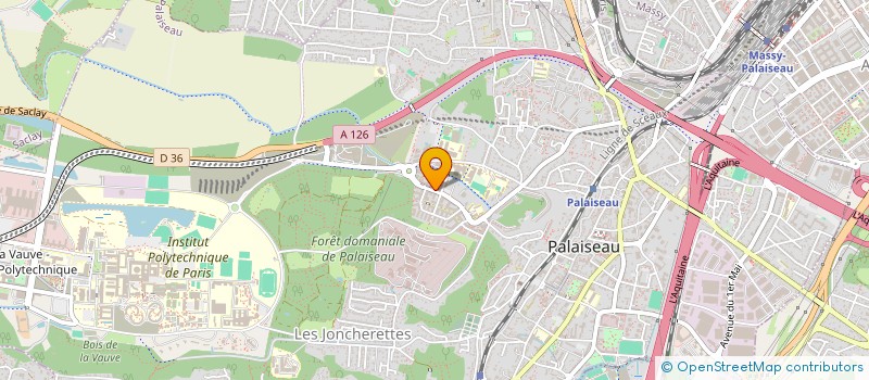 localisation de l'entreprise MADAME YACINE DIALLO à PALAISEAU