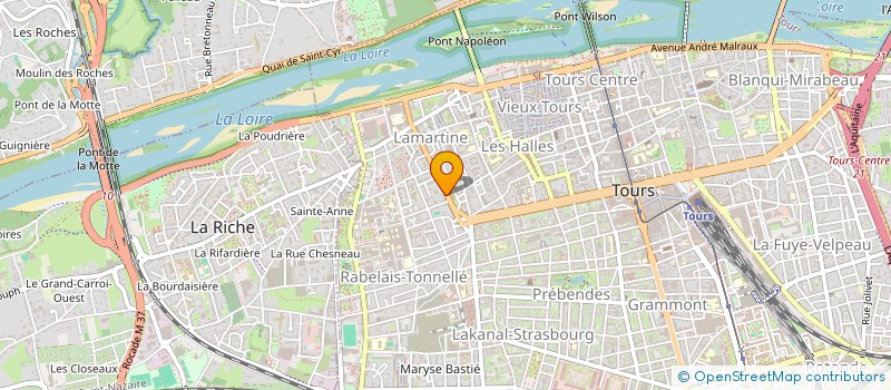 localisation de l'entreprise MADAME YACINE DRAME  TOURS