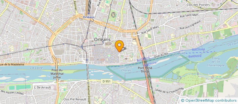 localisation de l'entreprise MADAME YACINE KANDJI à ORLEANS