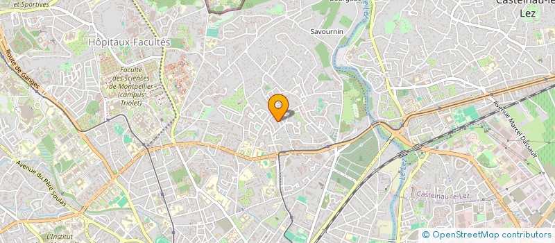 localisation de l'entreprise MADAME YACINE SAMINA à MONTPELLIER