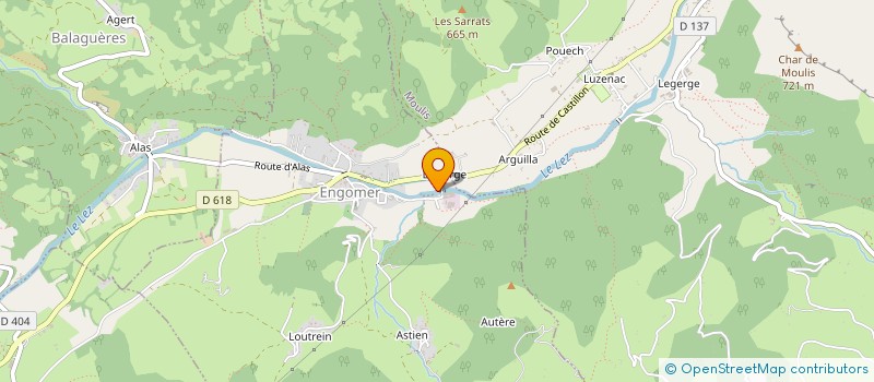 localisation de l'entreprise MADAME YACQUELINE MOLINA RECABARREN à ENGOMER