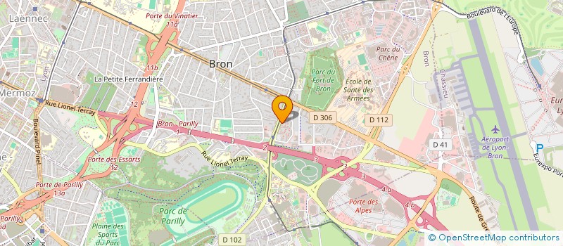 localisation de l'entreprise MADAME YAEL AFFRIAT  BRON