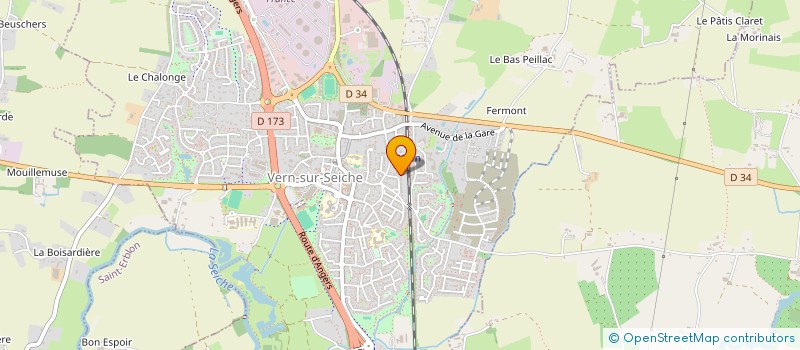 localisation de l'entreprise MADAME YAEL ALLANIC à VERN-SUR-SEICHE