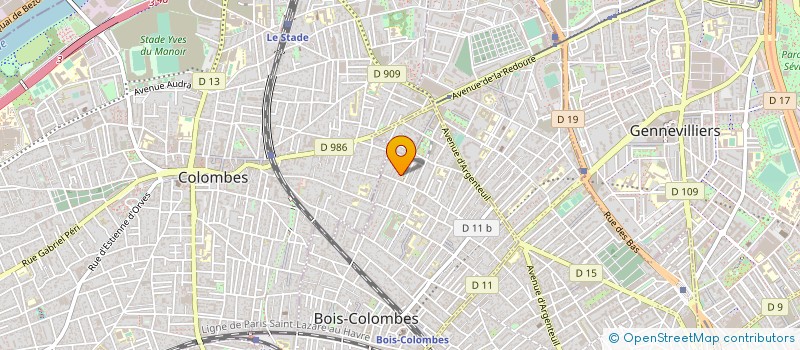 localisation de l'entreprise MADAME YAEL ATTAL à BOIS-COLOMBES