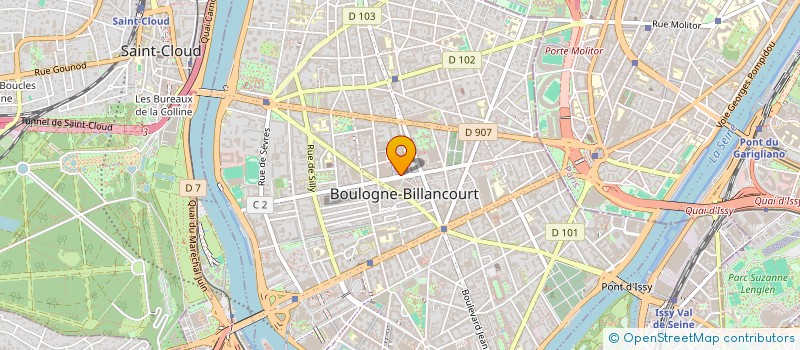 localisation de l'entreprise MADAME YAEL BLOCH à BOULOGNE-BILLANCOURT