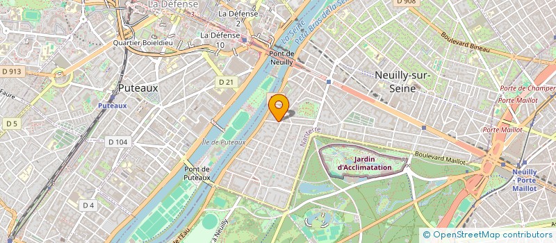 localisation de l'entreprise MADAME YAEL BRAUN à NEUILLY-SUR-SEINE