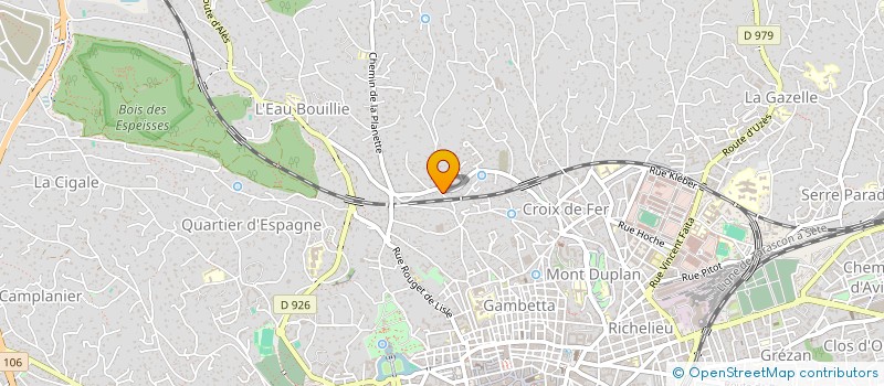 localisation de l'entreprise MADAME YAEL BUK  NIMES