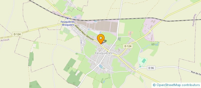 localisation de l'entreprise MADAME YAEL CHALOPIN  FEUQUIERES