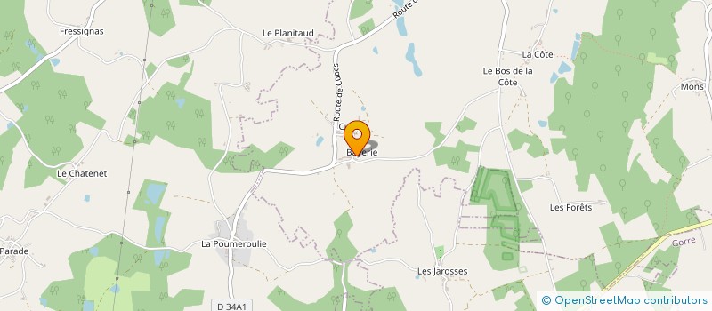 localisation de l'entreprise MADAME YAEL COHENCA  SAINT-LAURENT-SUR-GORRE