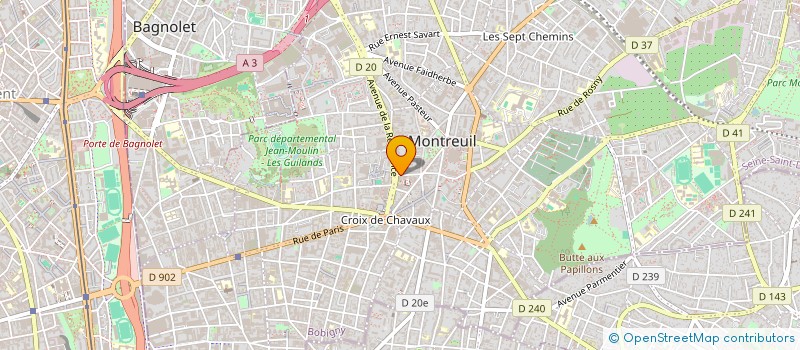localisation de l'entreprise MADAME YAEL COLSON à MONTREUIL
