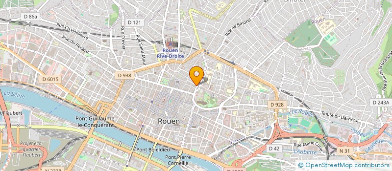 localisation de l'entreprise MADAME YAEL DOREAU  ROUEN