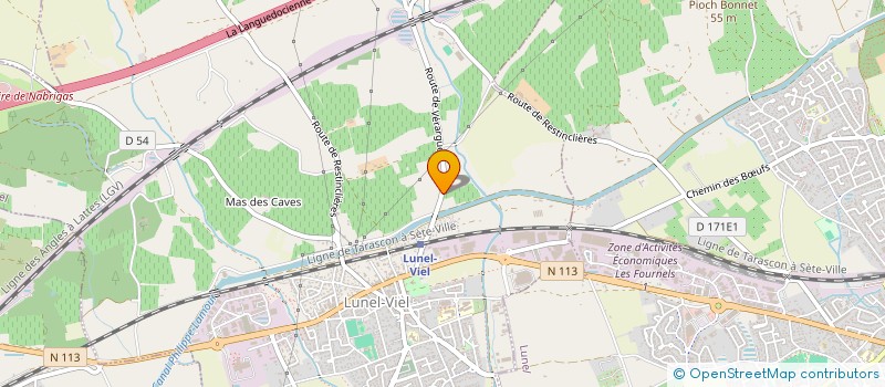 localisation de l'entreprise MADAME YAEL FISCHER à LUNEL-VIEL