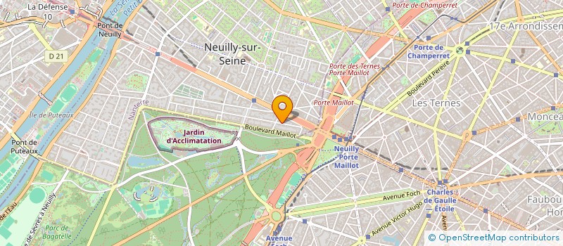 localisation de l'entreprise MADAME YAEL GABBAY à NEUILLY-SUR-SEINE