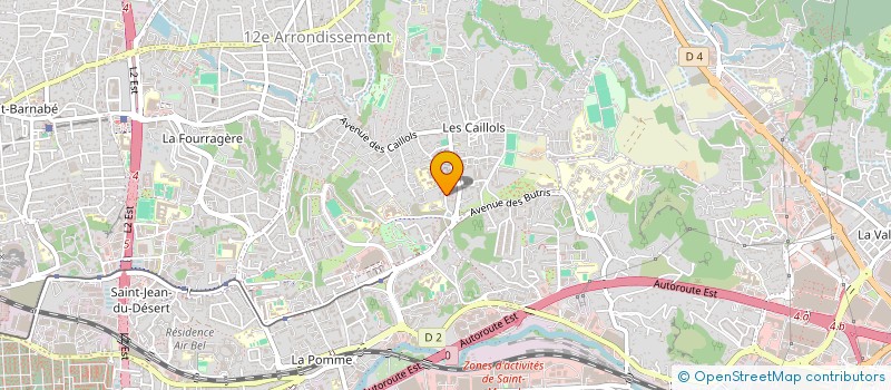 localisation de l'entreprise MADAME YAEL HERNANDEZ  MARSEILLE