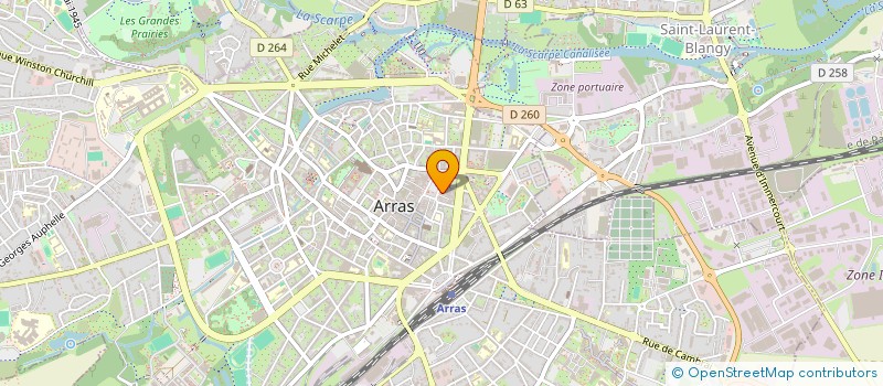 localisation de l'entreprise MADAME YAEL KOSKAS à ARRAS
