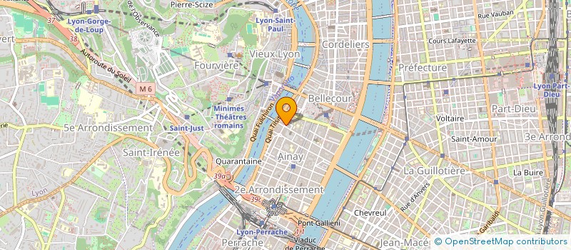 localisation de l'entreprise MADAME YAEL MISRAHI  LYON