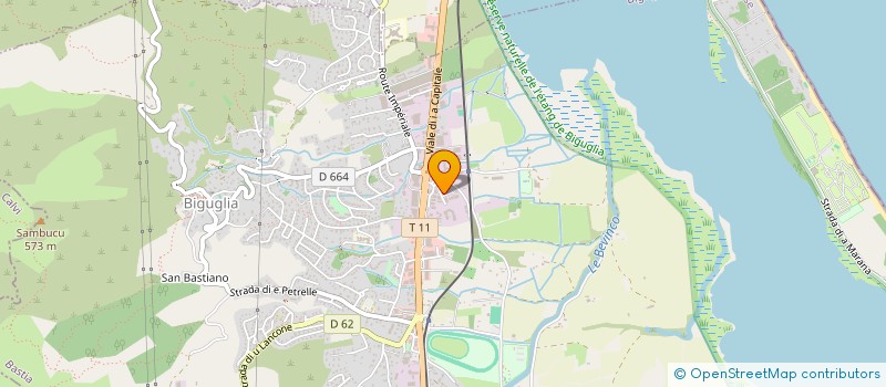 localisation de l'entreprise MADAME YAEL RIGAUD  BIGUGLIA