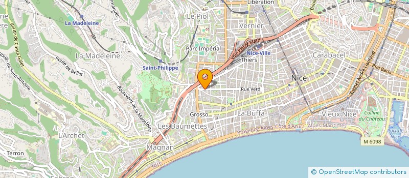 localisation de l'entreprise MADAME YAEL TOUBIANA à NICE
