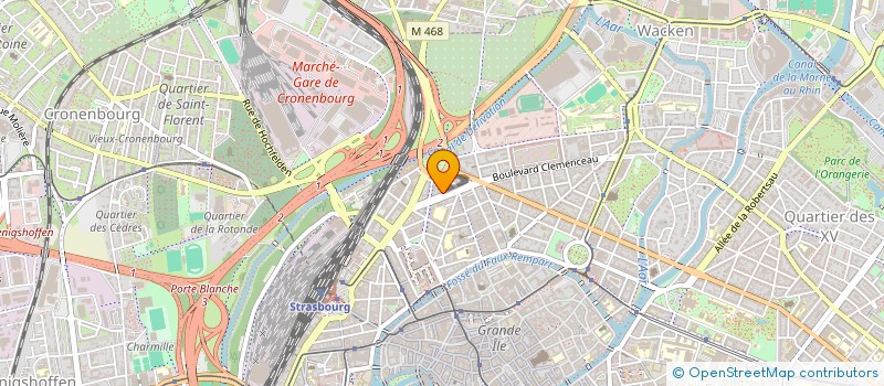 localisation de l'entreprise MADAME YAEL VARDA GHEZAIL à STRASBOURG