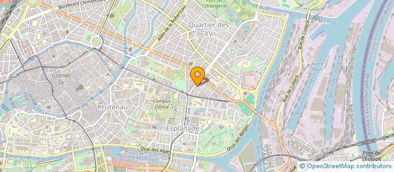 localisation de l'entreprise MADAME YAELE FITOUSSI à STRASBOURG