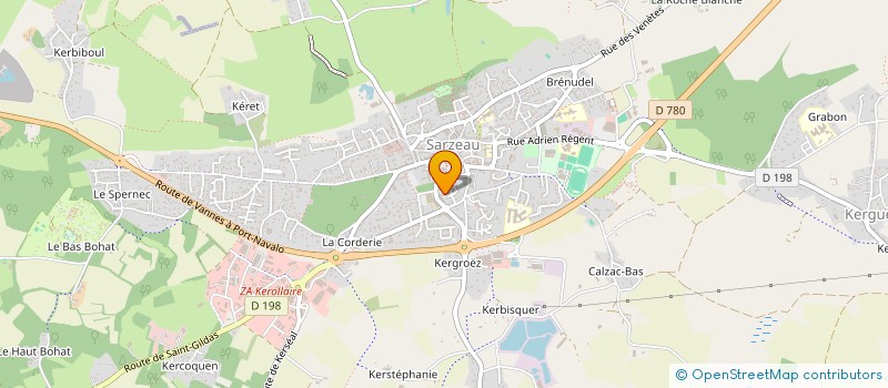 localisation de l'entreprise MADAME YAELLE BOURDON URCUN  SARZEAU