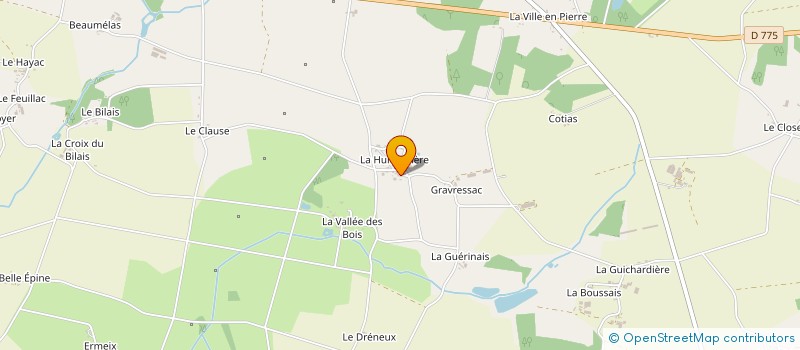 localisation de l'entreprise MADAME YAELLE BOURREZ à AVESSAC
