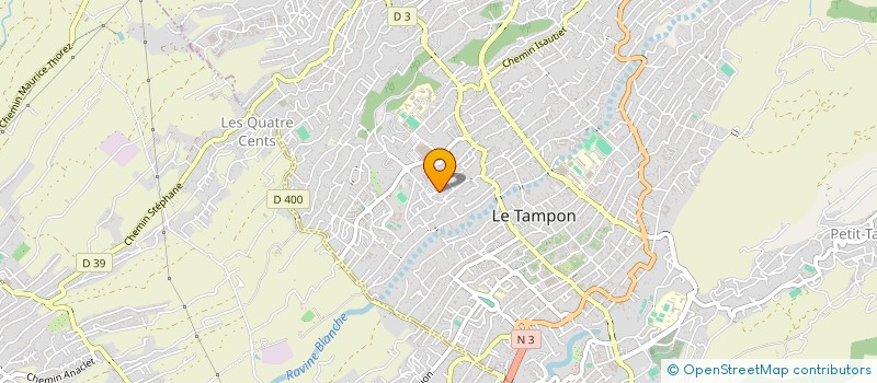 localisation de l'entreprise MADAME YAELLE DIJOUX à LE TAMPON