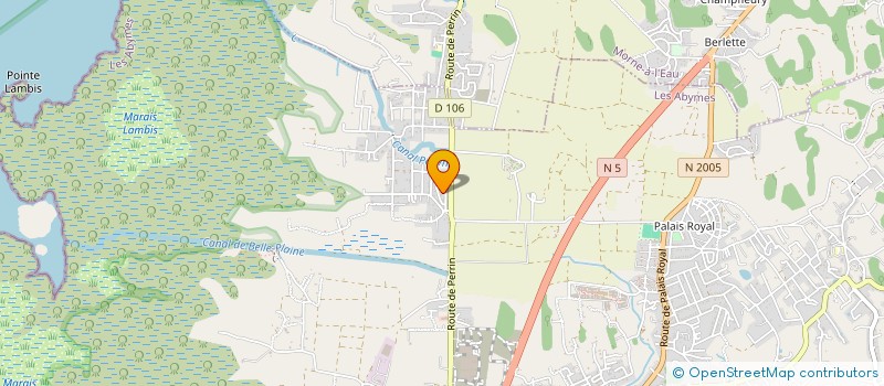 localisation de l'entreprise MADAME YAELLE DIVIALLE  LES ABYMES