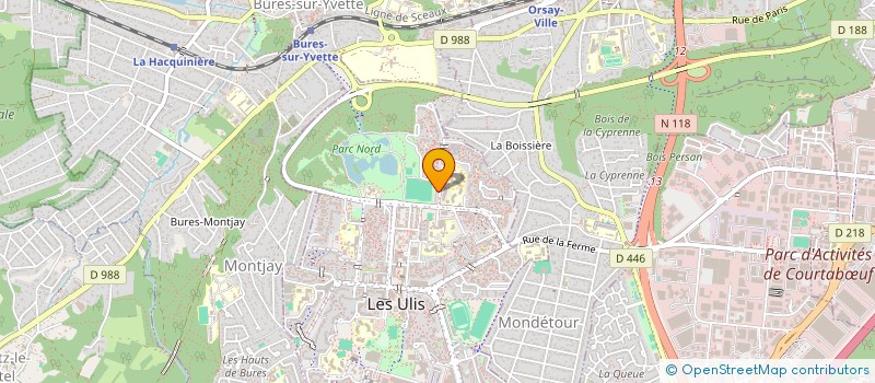 localisation de l'entreprise MADAME YAELLE HAUSTANT  LES ULIS