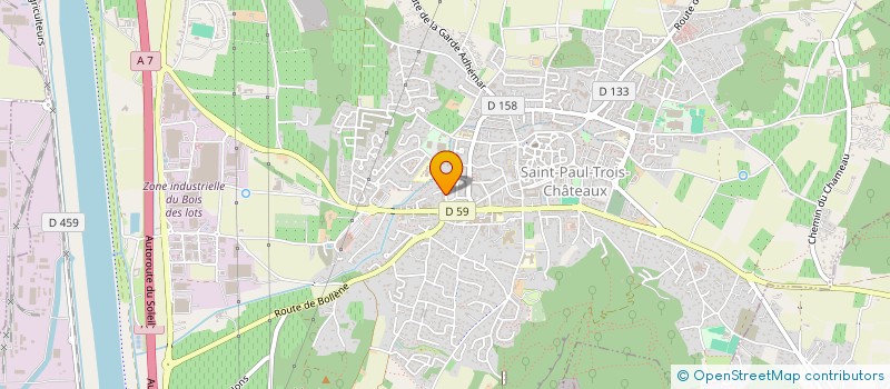 localisation de l'entreprise MADAME YAELLE LAFFONT  SAINT-PAUL-TROIS-CHATEAUX