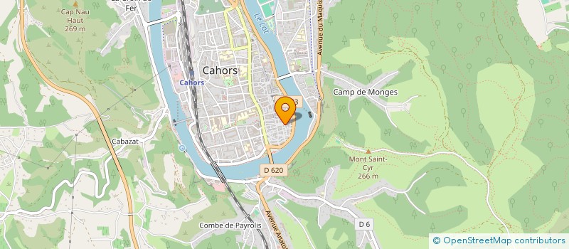 localisation de l'entreprise MADAME YAELLE LAGREZE  CAHORS