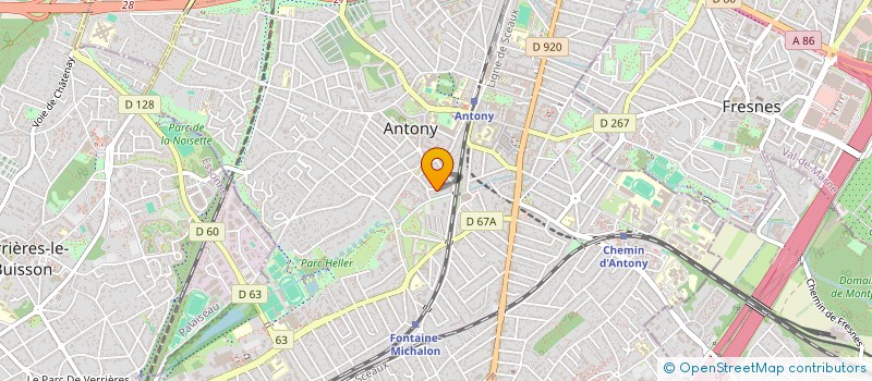 localisation de l'entreprise MADAME YAELLE LISBONA à ANTONY