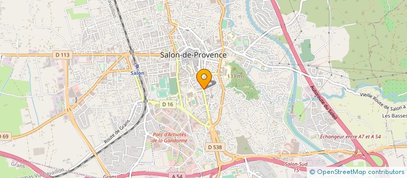localisation de l'entreprise MADAME YAELLE MENEZ à SALON-DE-PROVENCE